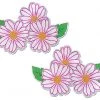 PASTEASE ACCESSORIES Demi: White, Pink & Yellow Wildflowers 2 PASTEASE ACCESSORIES Demi: White, Pink & Yellow Wildflowers