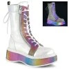 DISCONTINUED SHOES COLOR MY HEART/ WHITE BOOTS