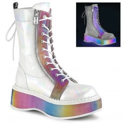 DISCONTINUED SHOES COLOR MY HEART/ WHITE BOOTS