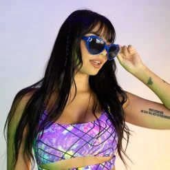 RAVELAND ACCESSORIES HEART SHAPED DIFFRACTION GLASSES