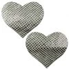 PASTEASE Love: Galactic Silver On White Velvet Heart ACCESSORIES 2 PASTEASE Love: Galactic Silver On White Velvet Heart ACCESSORIES