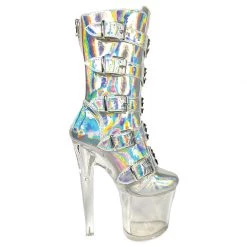 YRU VIP BOOTS SILVER & HOLOGRAM