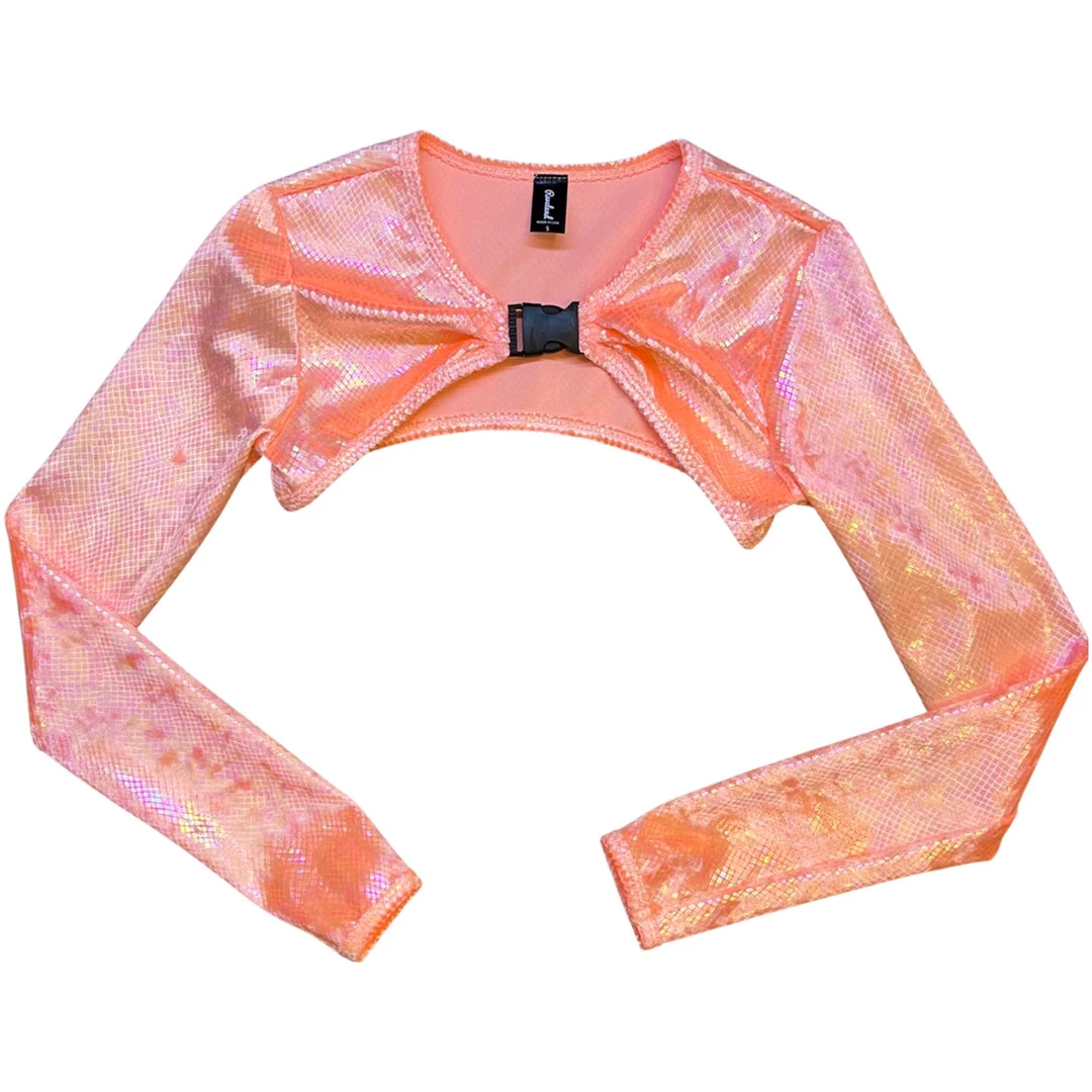 RAVELAND SEASHELL SHRUG TOP WITH BUCKLE NEW ARRIVALS 5 RAVELAND SEASHELL SHRUG TOP WITH BUCKLE NEW ARRIVALS