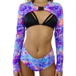 RAVELAND MIXOLOGY SHRUG TOP