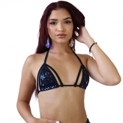 RAVELAND LIQUID MIRROR CAGE TOP WOMEN