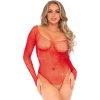 LEG AVENUE Rhinestone Fishnet Bodysuit 2 LEG AVENUE Rhinestone Fishnet Bodysuit