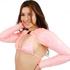 RAVELAND SEASHELL SHRUG TOP WITH BUCKLE NEW ARRIVALS