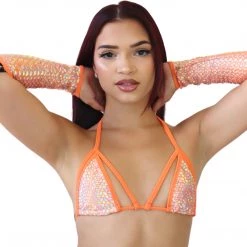 RAVELAND DASH OF SPARKLE CAGE TOP