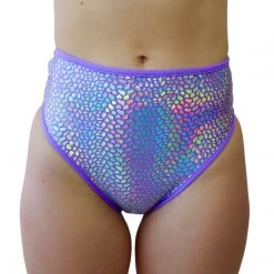 RAVELAND DASH OF SPARKLE HIGH WAISTED BRAZILIAN BOTTOMS