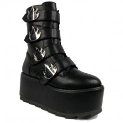 YRU SHOES KARMA FLAME - BLACK