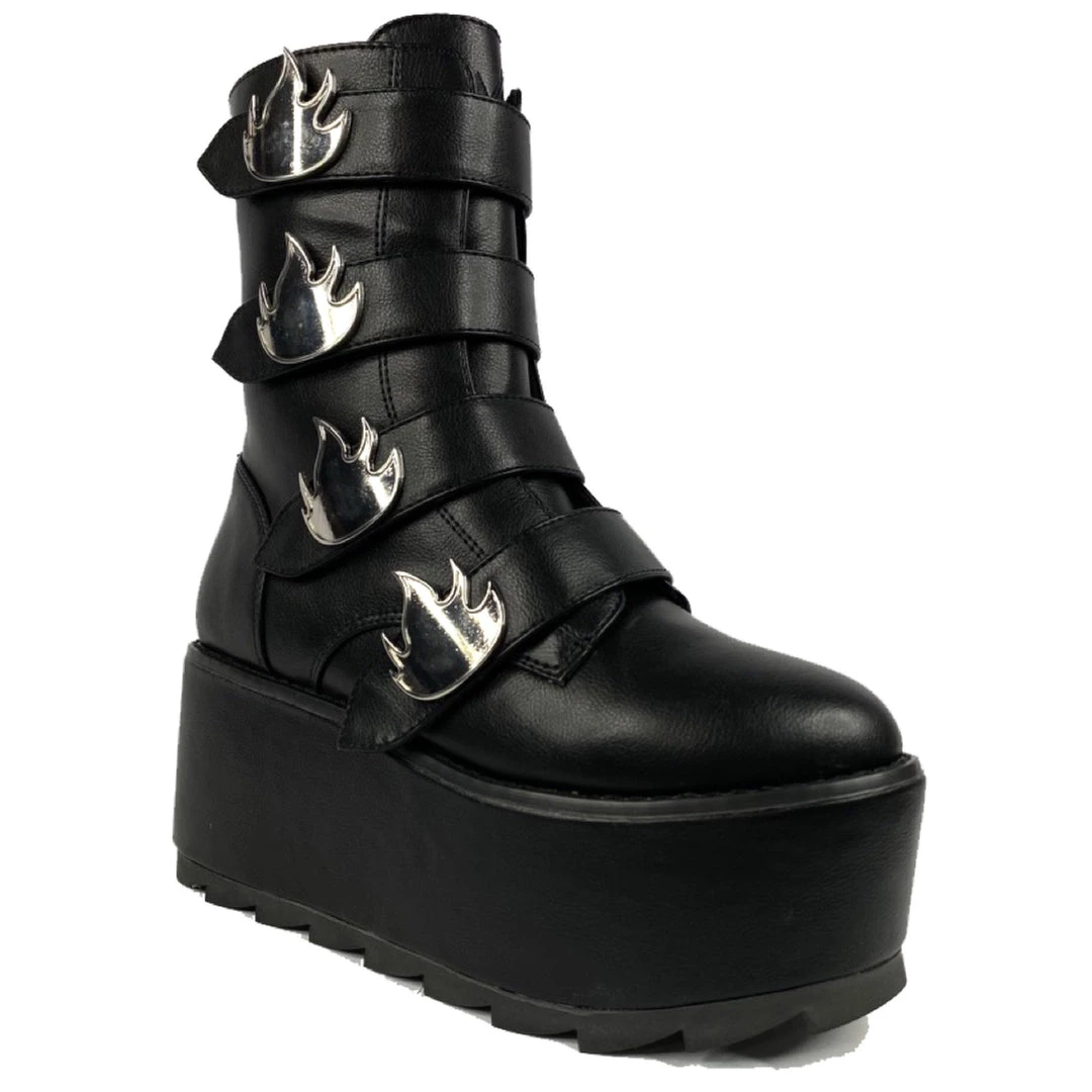 YRU SHOES KARMA FLAME - BLACK 3 YRU SHOES KARMA FLAME - BLACK