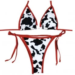 RAVELAND COWED UP RED 2PC SET