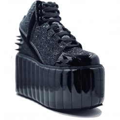 YRU QOZMO MOON BLACK SHOES