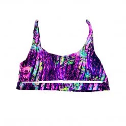 RAVELAND LIQUID JUNGLE UNDERCUT TOP WOMEN