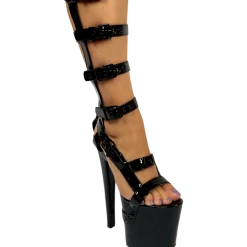 YRU SHOES X HI - BLACK PATENT