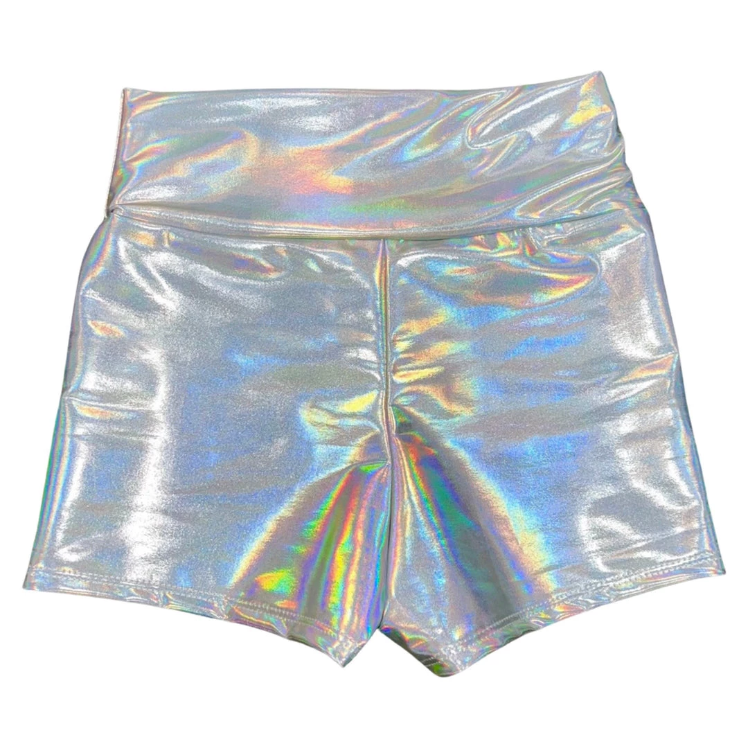 RAVELAND HOLOGRAPHIC SILVER ZIP UP BOTTOMS 5 RAVELAND HOLOGRAPHIC SILVER ZIP UP BOTTOMS