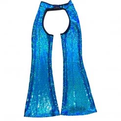 RAVELAND NEW ARRIVALS LIQUID MIRROR BUCKLED CHAPS