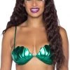 RAVELAND Mermaid Shell Bra Top WOMEN