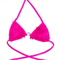 RAVELAND NEW ARRIVALS FURRY WRAP AROUND TOP