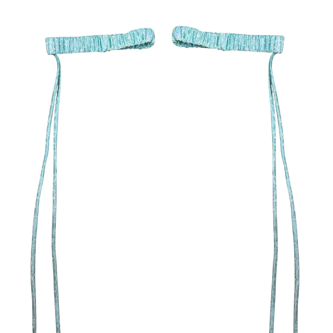 RAVELAND WOMEN RETRO GLITTER LEG WRAP- MINT 5 RAVELAND WOMEN RETRO GLITTER LEG WRAP- MINT