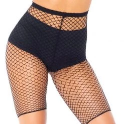 LEG AVENUE FISHNET SHORTS WOMEN