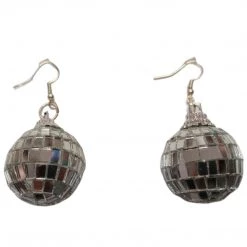 RAVELAND HEADBANGER COLLECTION SMALL DISCO BALL EARRINGS