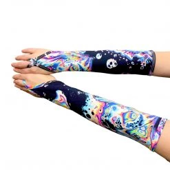 RAVELAND NEW ARRIVALS ACID TIE DYE GLOVES