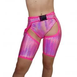 RAVELAND DASH OF SPARKLE ASAP BUCKLED SHORT CHAP