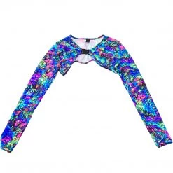 RAVELAND LOST FREQUENCY SHRUG TOP 7 RAVELAND LOST FREQUENCY SHRUG TOP