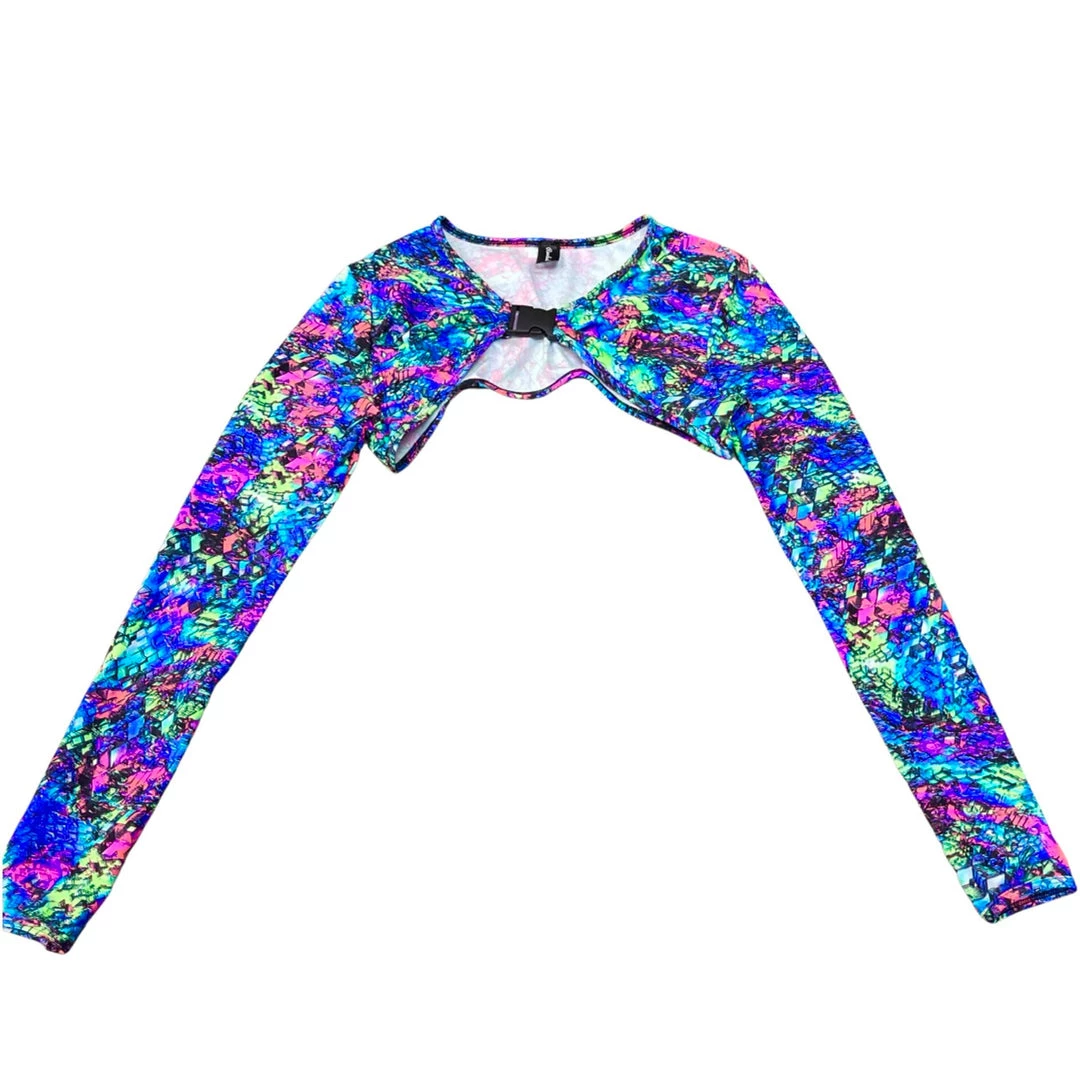 RAVELAND LOST FREQUENCY SHRUG TOP 5 RAVELAND LOST FREQUENCY SHRUG TOP