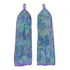 RAVELAND LIQUID MIRROR GLOVES- PURPLE TIE DYE NEW ARRIVALS