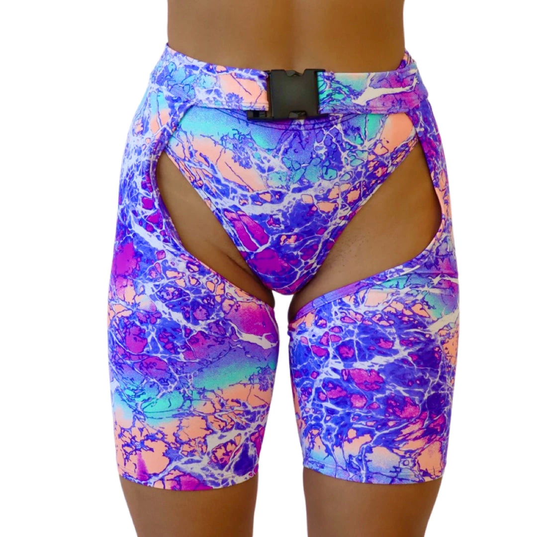 RAVELAND NEW ARRIVALS MIXOLOGY ASAP BUCKLED SHORT CHAP 3 RAVELAND NEW ARRIVALS MIXOLOGY ASAP BUCKLED SHORT CHAP