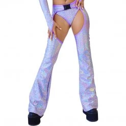 RAVELAND DASH OF SPARKLE BUCKLED CHAPS NEW ARRIVALS