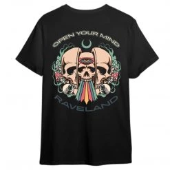 RAVELAND OPEN YOUR MIND T-SHIRT NEW ARRIVALS