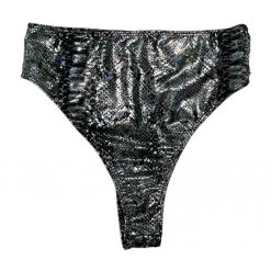 RAVELAND WOMEN GALACTIC SPACE SNAKE HIGH WAISTED BRAZILIAN BOTTOMS