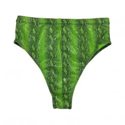 RAVELAND GO GREEN SNAKE HIGH-WAIST BOTTOMS