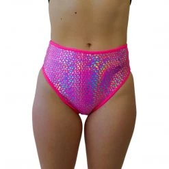 RAVELAND DASH OF SPARKLE HIGH WAISTED BRAZILIAN BOTTOMS