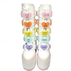 YRU DUNE HEART - WHITE/PASTEL