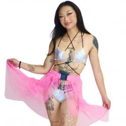 RAVELAND FAIRY DUST MESH SKIRT