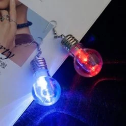 RAVELAND LED LIGHTBULB EARRINGS