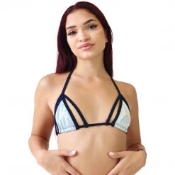 RAVELAND HOLOGRAPHIC SILVER CAGE TOP