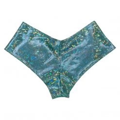 RAVELAND RETRO GLITTER-MINT CHEEKY BOTTOMS WOMEN