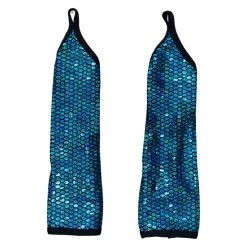 RAVELAND NEW ARRIVALS LIQUID MIRROR GLOVES- BLUE