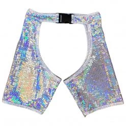 RAVELAND NEW ARRIVALS LIQUID MIRROR ASAP BUCKLED SHORT CHAP