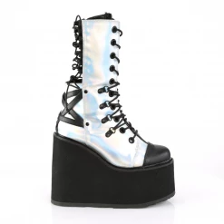 DISCONTINUED SHOES STEP IT UP PLATFORM BOOTS