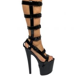 YRU SHOES X HI - BLACK PATENT