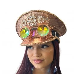 RaveLand NEW ARRIVALS ROSE GOLD FESTIVAL QUEEN HAT
