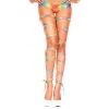 MUSIC LEGS NEW ARRIVALS Metallic Rainbow Leg Wraps