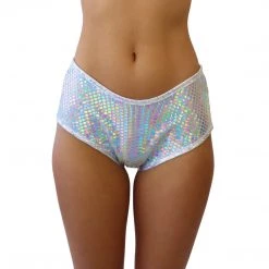 RAVELAND LIQUID MIRROR CHEEKY BOTTOMS- WHITE
