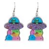 RAVELAND TRIPPY ALIEN EARRING
